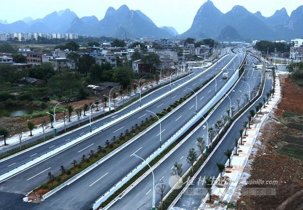 桂林西二環(huán)道路